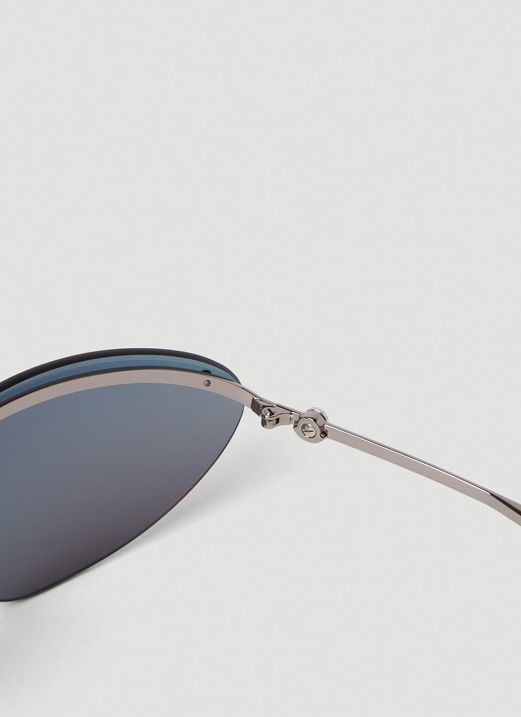 Moncler Men's Mirrored Sunglasses metal aviator ML0255 0014U