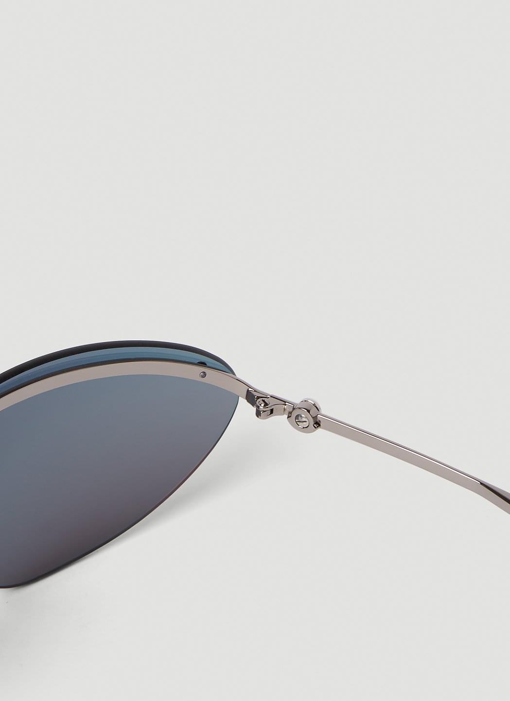 Moncler Men's Mirrored Sunglasses metal aviator ML0255 0014U