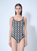 Moncler ladies Printed Swimsuit 1-piece maillot