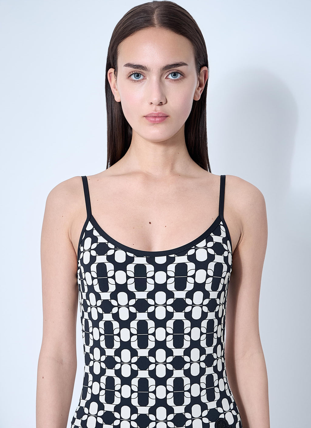 Moncler ladies Printed Swimsuit 1-piece maillot
