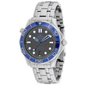 Omega Men's Diver Wrist Watch Luxury Scuba Silver