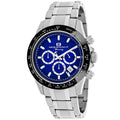 Oceanaut Men's Biarritz watch silver cobalt blue water resistant