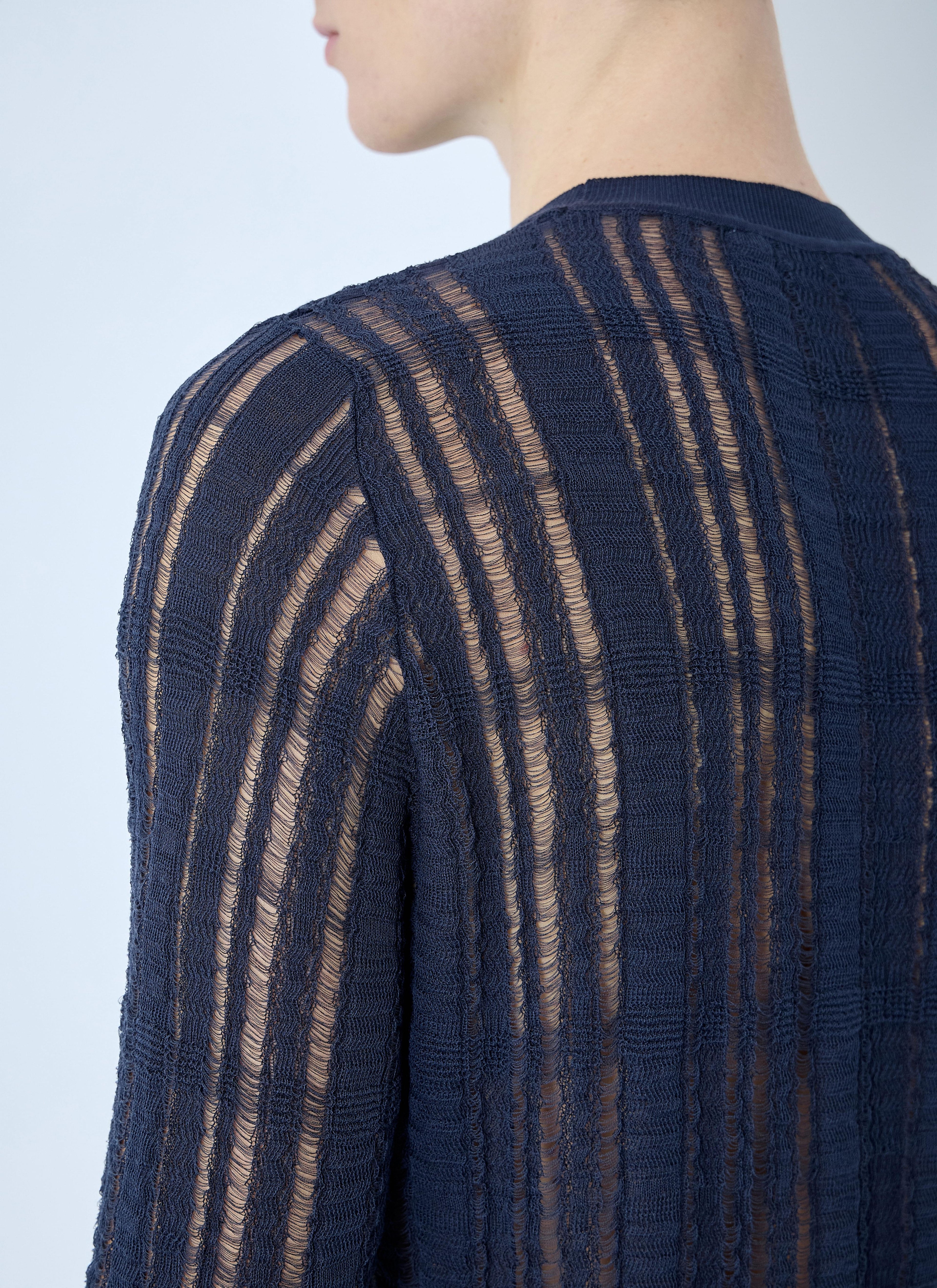Our Legacy Men's Formal Sweater navy crewneck pullover