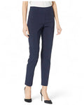 Krazy Larry P507 Pull on Pant - Navy Blue Tummy Control Slacks Trousers