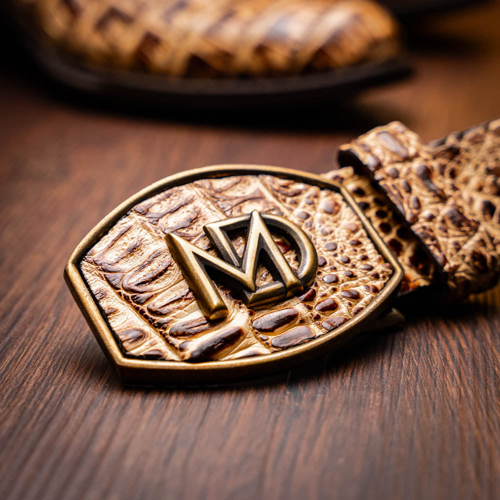 Phoenix Stone Orix men's Genuine Caiman belly skin boots