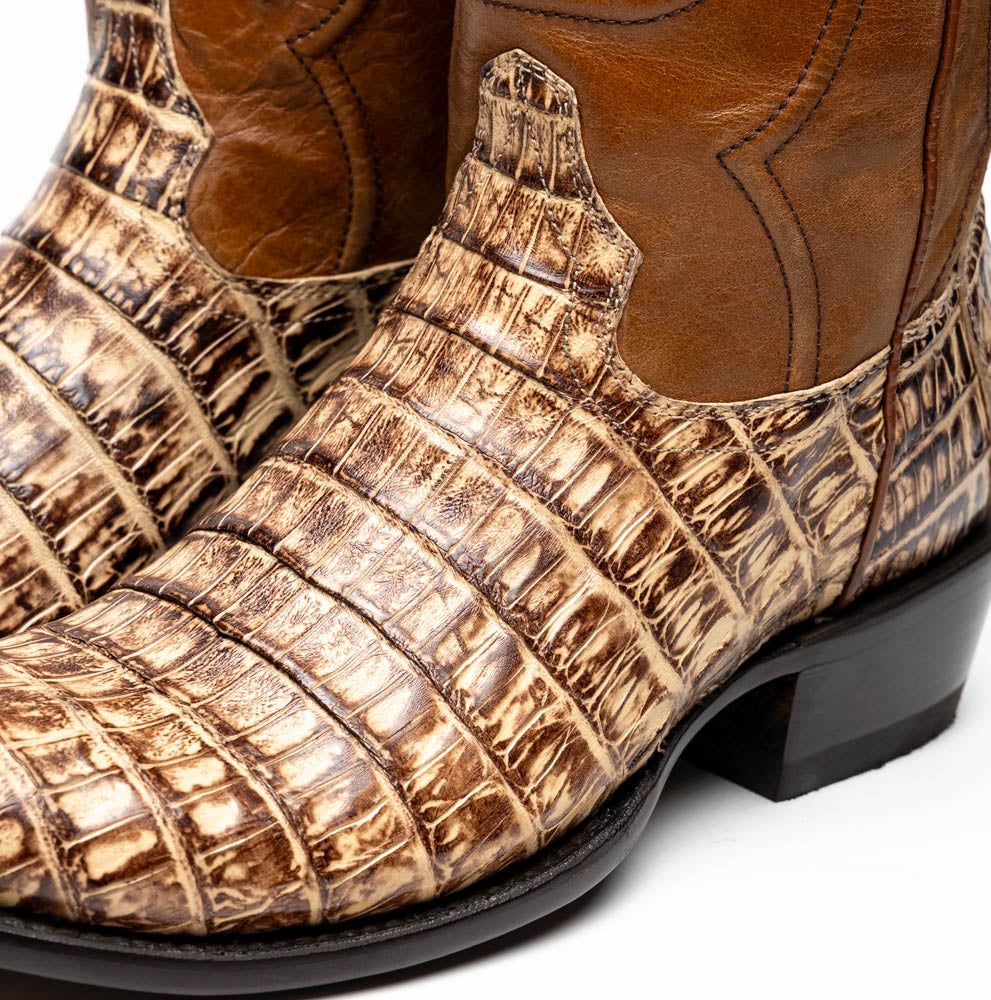 Phoenix Stone Orix men's Genuine Caiman belly skin boots