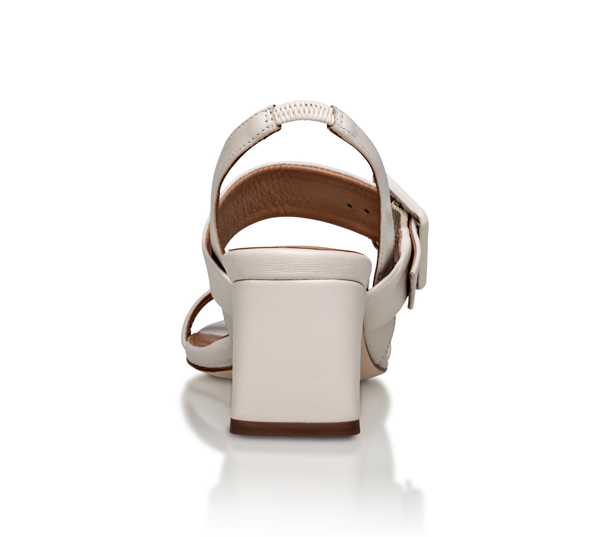 Greyson Off White Luxury Kid Nappa Leather Sandals Heels Shoes Joan Oloff