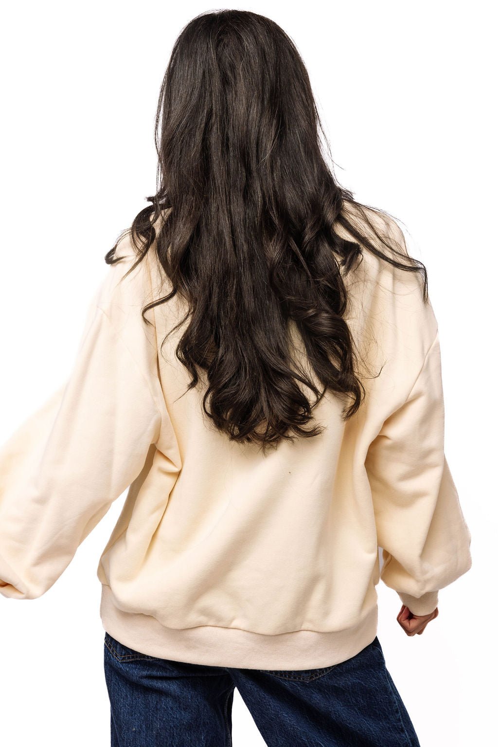 QOS Beige School Books Teacher Professor Student Sweatshirt Queen of Sparkles