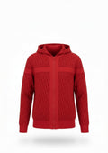 Red Reversible Christian Dior logo zip up hoodie Unisex L men's