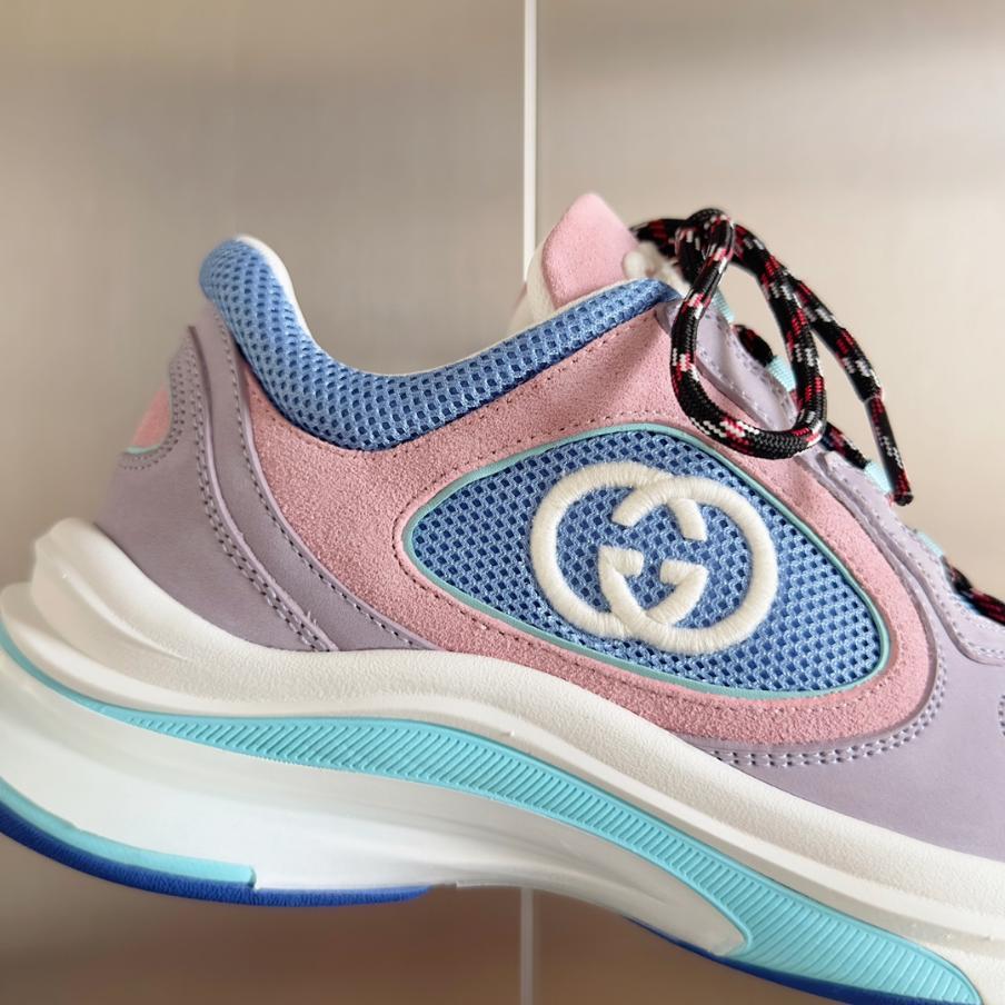 Gucci ladies trainers sneakers blue pink 41 43 tennis shoes running