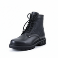 LOUIS VUITTON LV Boots Men's Black Leather lace-up boots Size-10