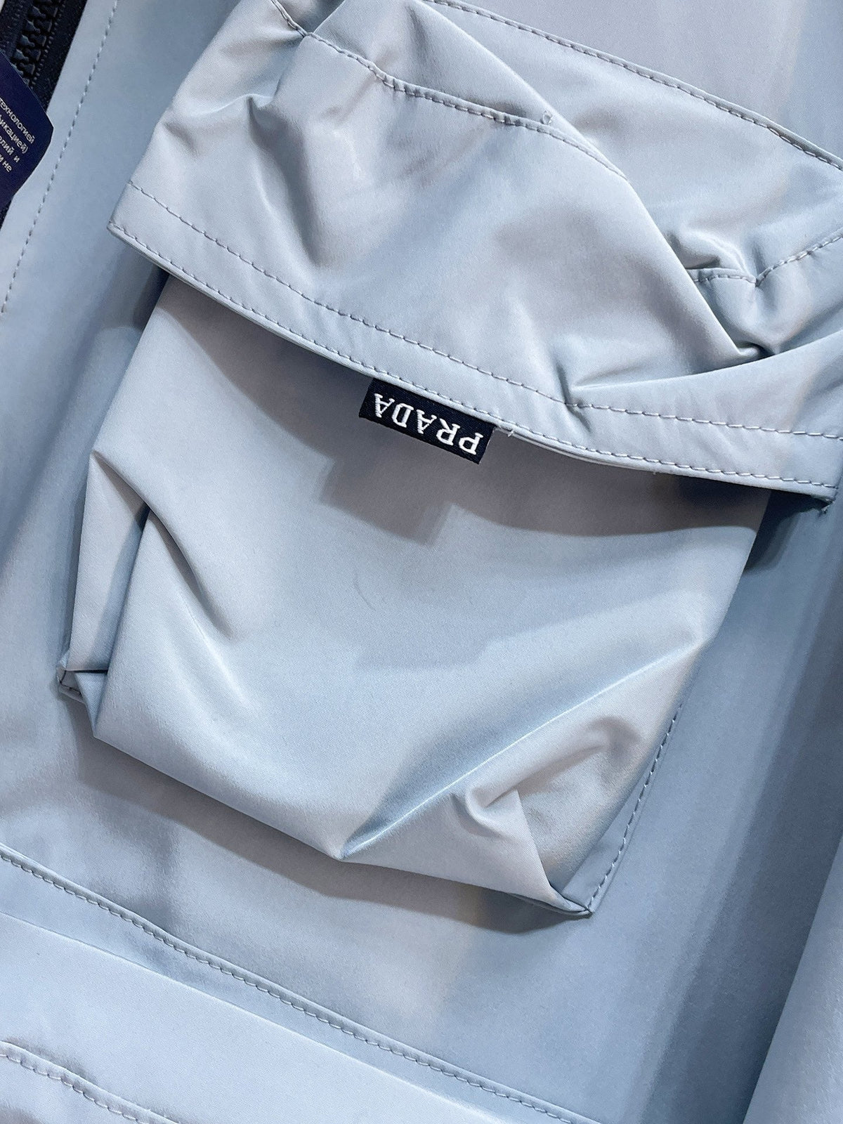 Prada Jacket unisex Men's ladies white coat logo