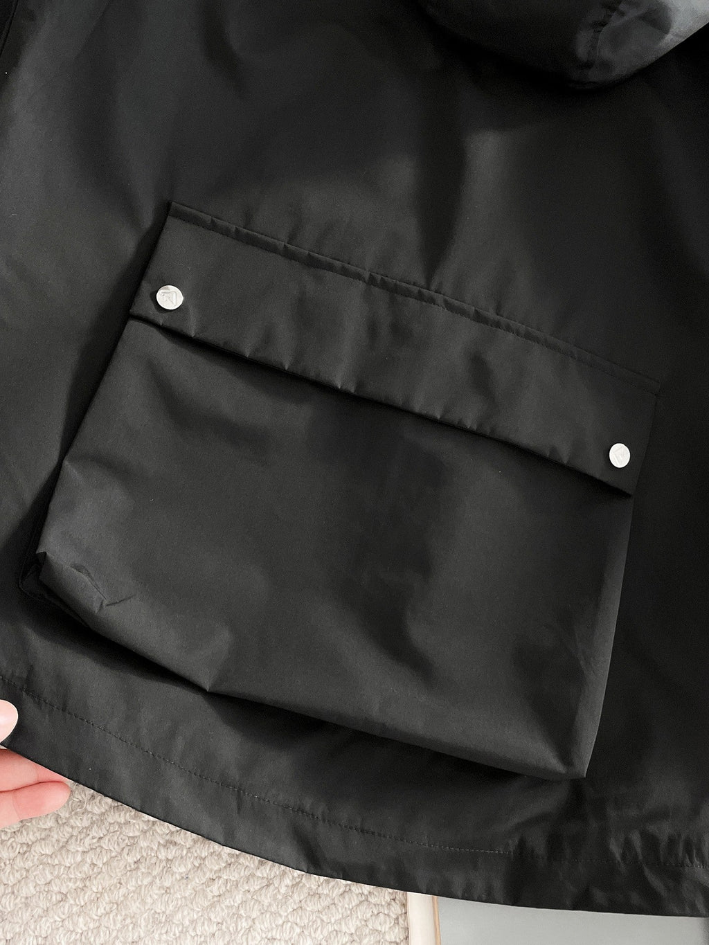 Prada Jacket coat Black White  Men's Unisex