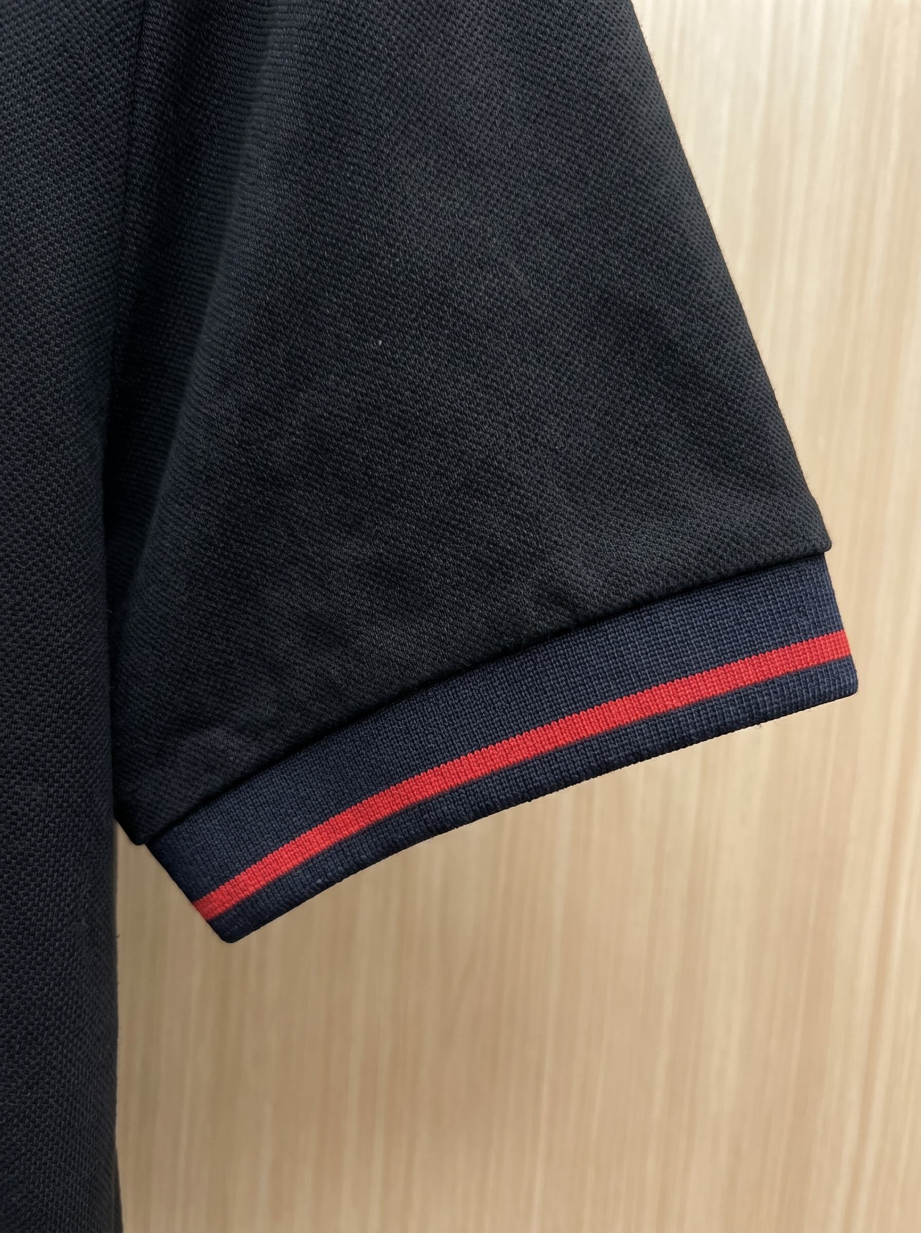 Gucci Embroidered Collar Polo Shirt Men’s