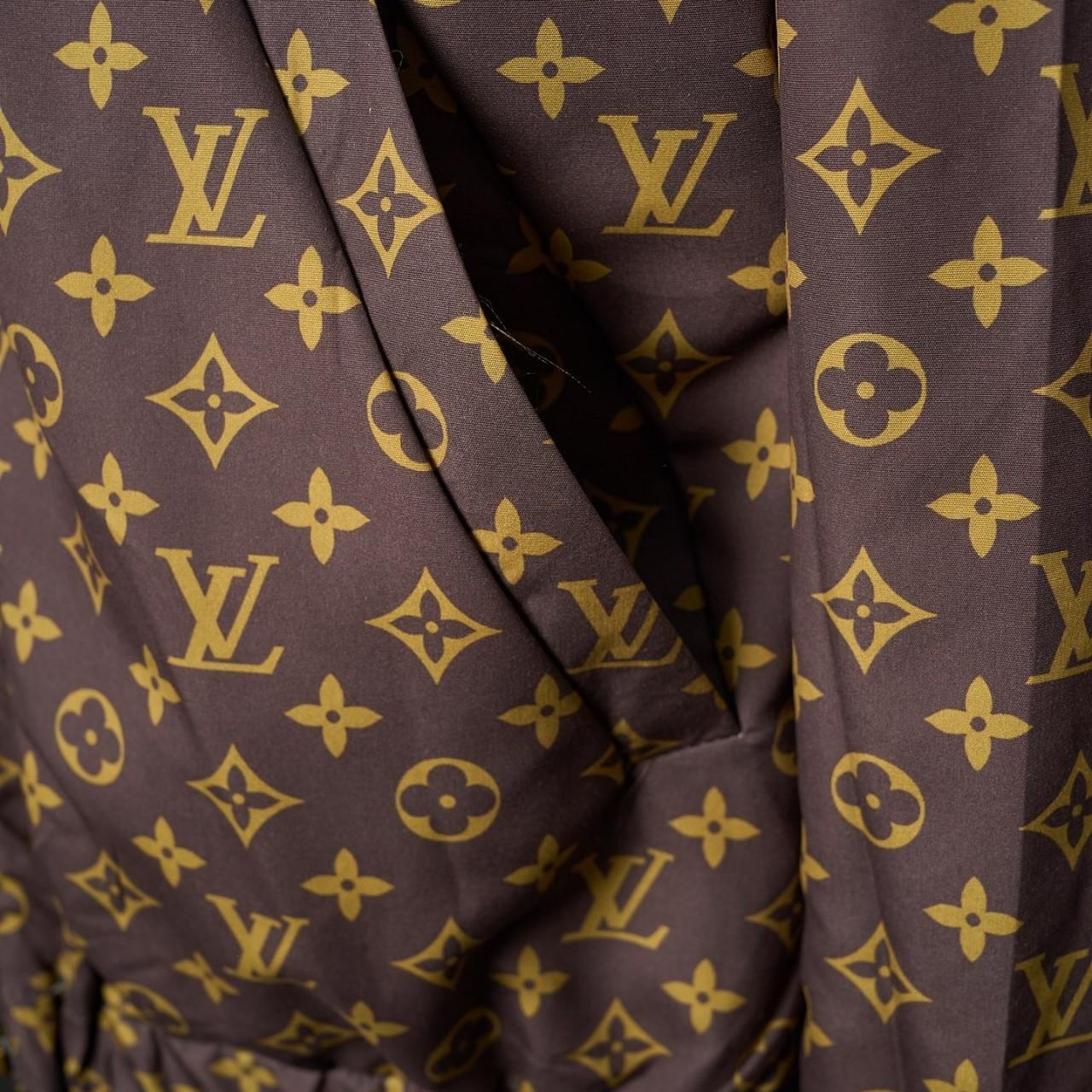 LV/Louis Vuitton Camouflage Monogram Logo Reversible Jacket Men's MED
