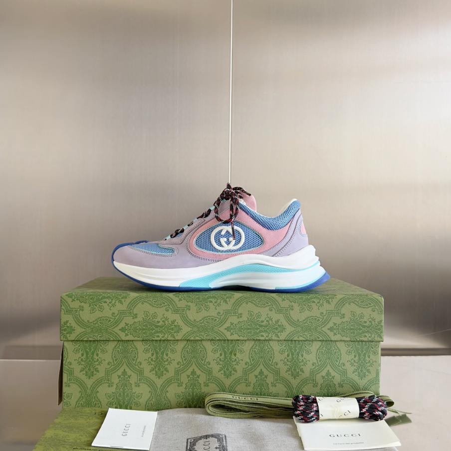 Gucci ladies trainers sneakers blue pink 41 43 tennis shoes running