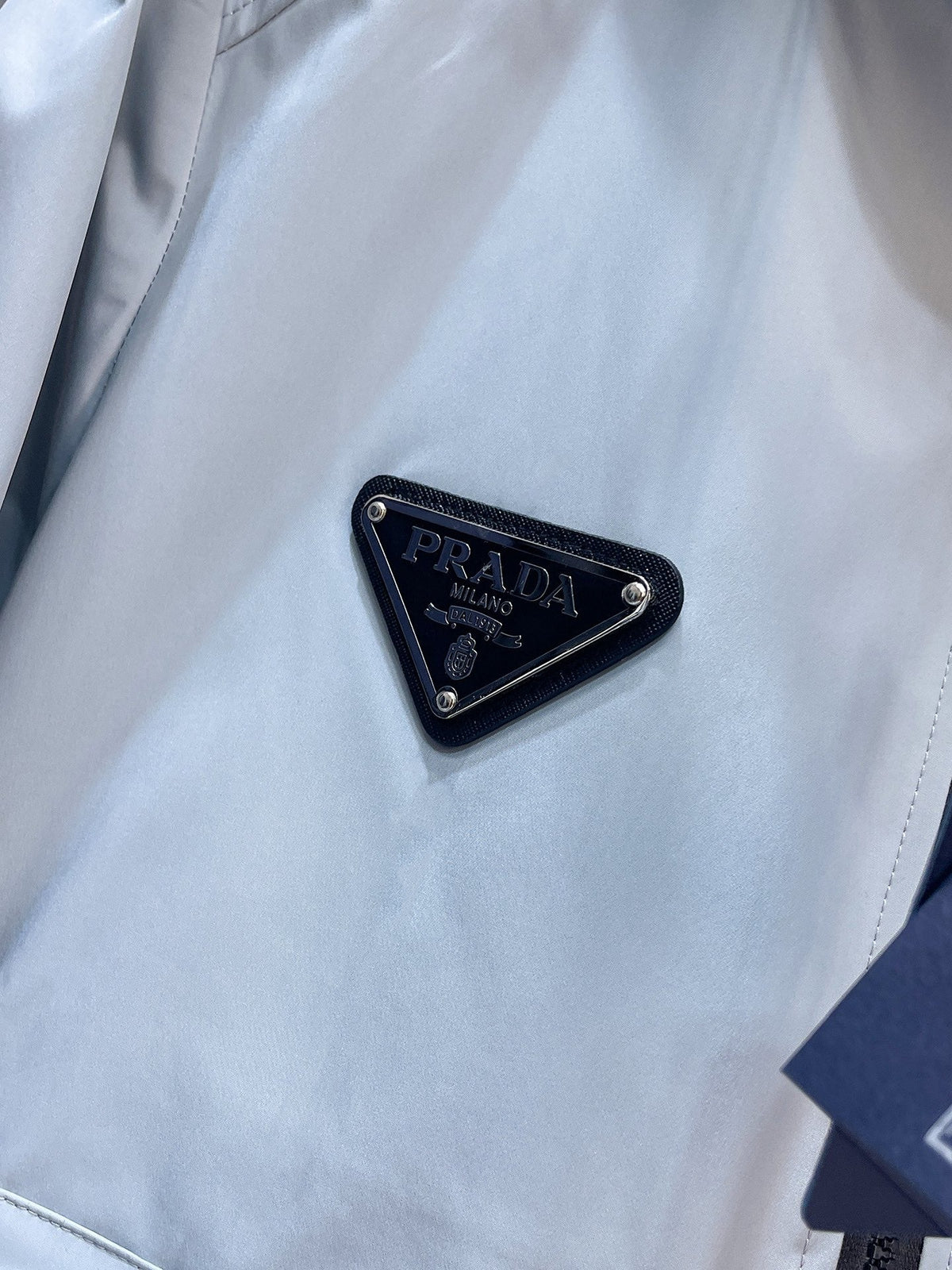 Prada Jacket unisex Men's ladies white coat logo