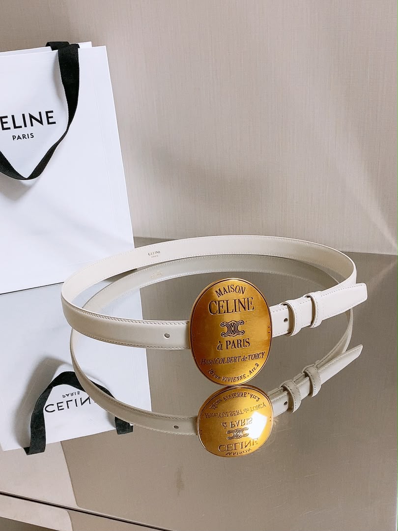 Celine Ladies Belt leather several colors