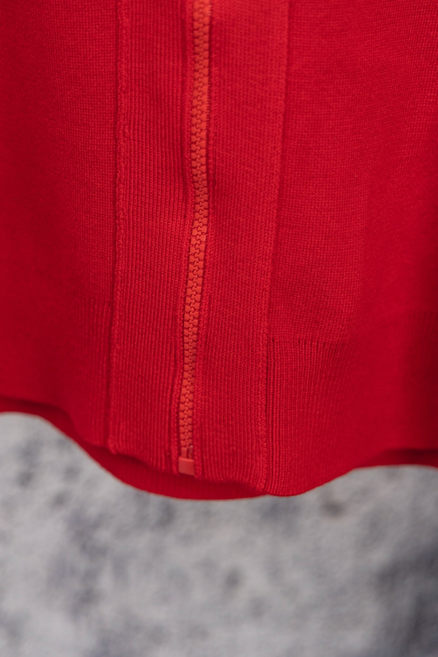 Red Reversible Christian Dior logo zip up hoodie Unisex L men's