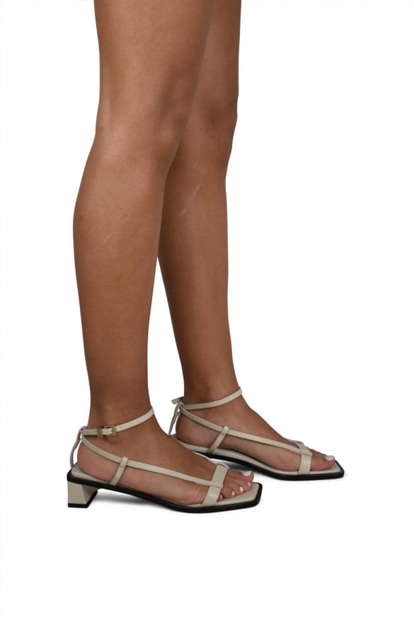 Anest Collective ladies Linea Sandals leather white