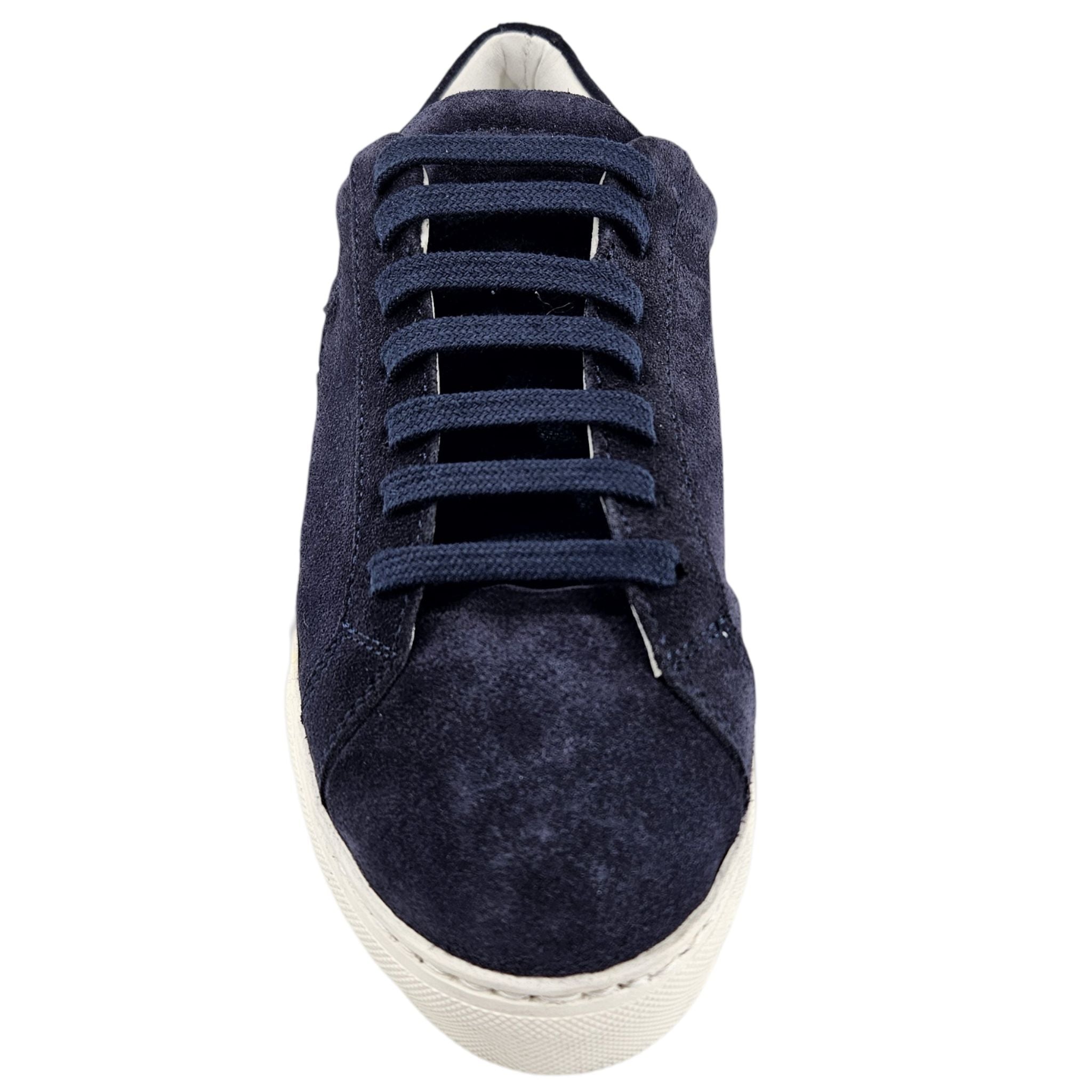 Blue Suede Sirius Star Womens Sneakers Shoes Madison Maison