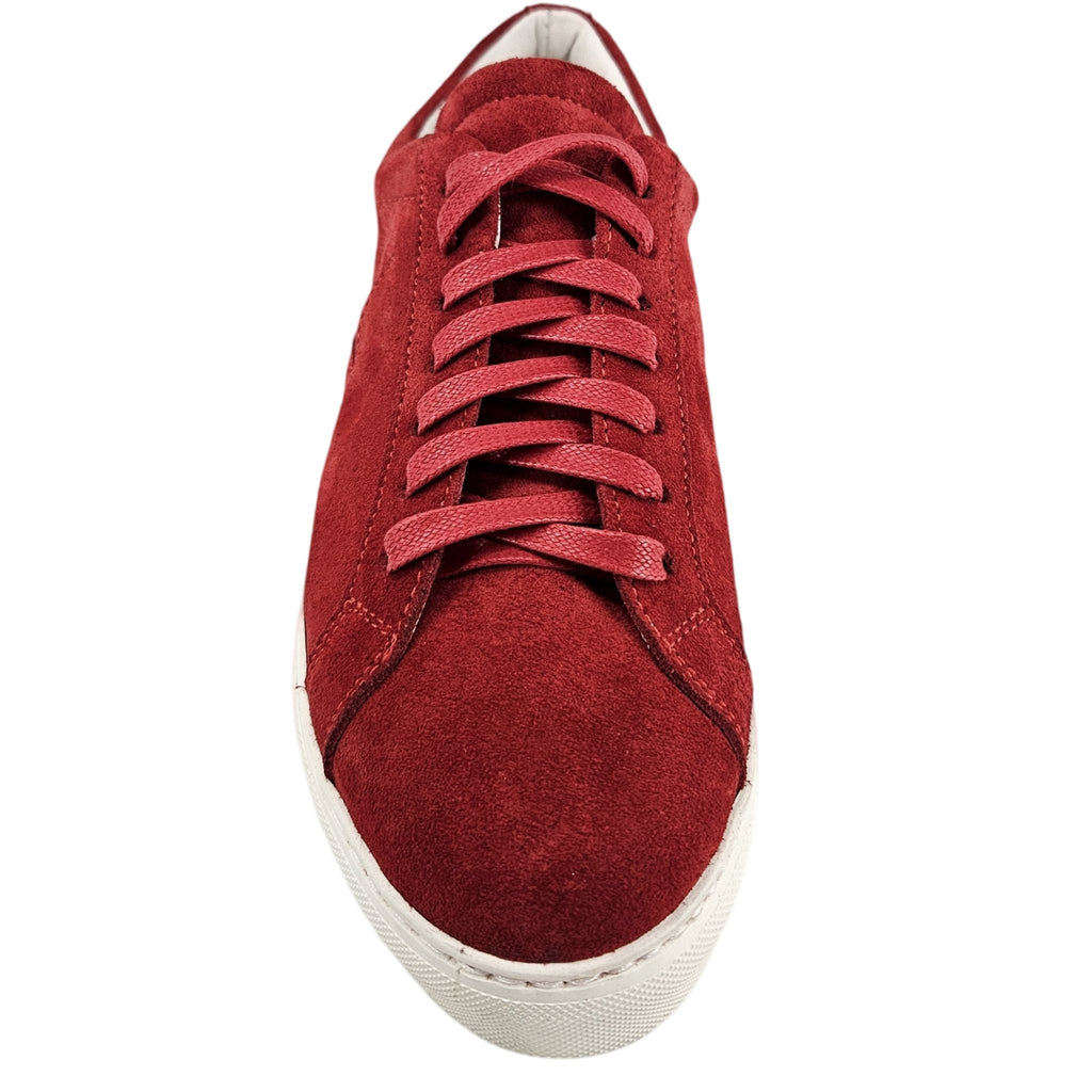 Red Suede Sirius Star Womens Sneaker tennis shoes Maison leather