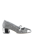 Jimmy Choo ladies Elisa 45 Pumps heels shoes silver metallic
