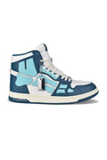 Amiri Men's Skeleton High Top Sneakers blue white shoes