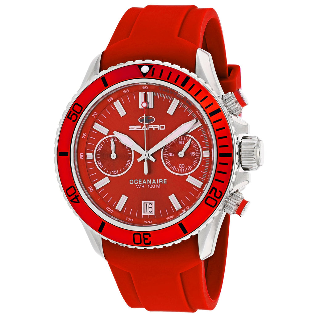 Seapro Men's Thrash watch red water resistant