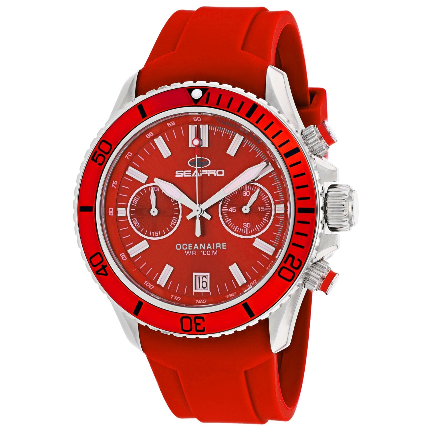Seapro Men's Thrash watch red water resistant