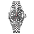 Seapro Men's Grand Meridian dive watch scuba silver black face