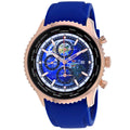 Seapro Men's Meridian Watch World Timer GMT blue water resistant