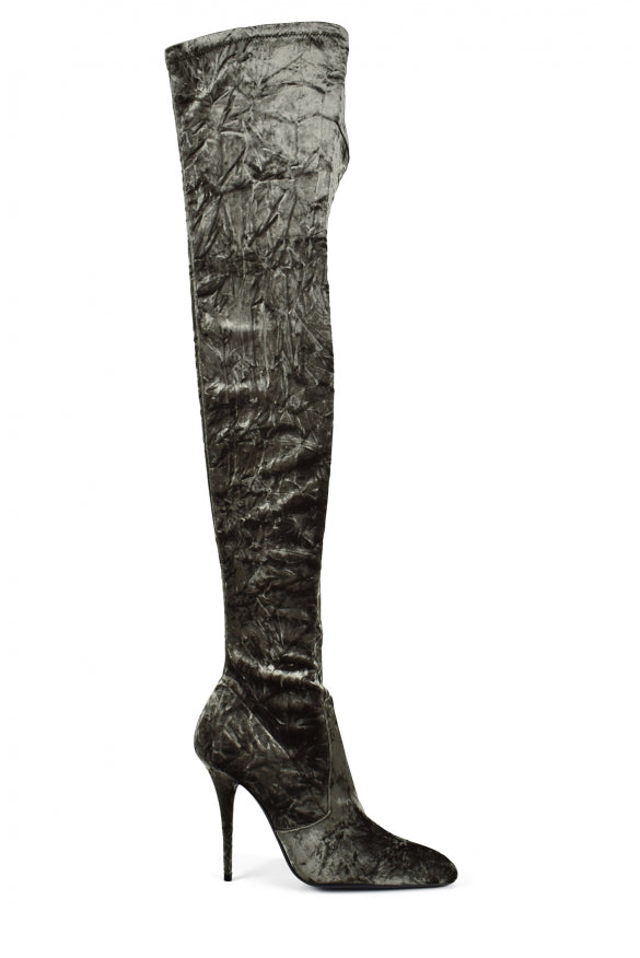 Yves Saint Laurent YSL ladies Talia Thigh-High stiletto boots heels