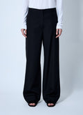 Toteme Ladies Twisted Seam Pants black slacks trousers black