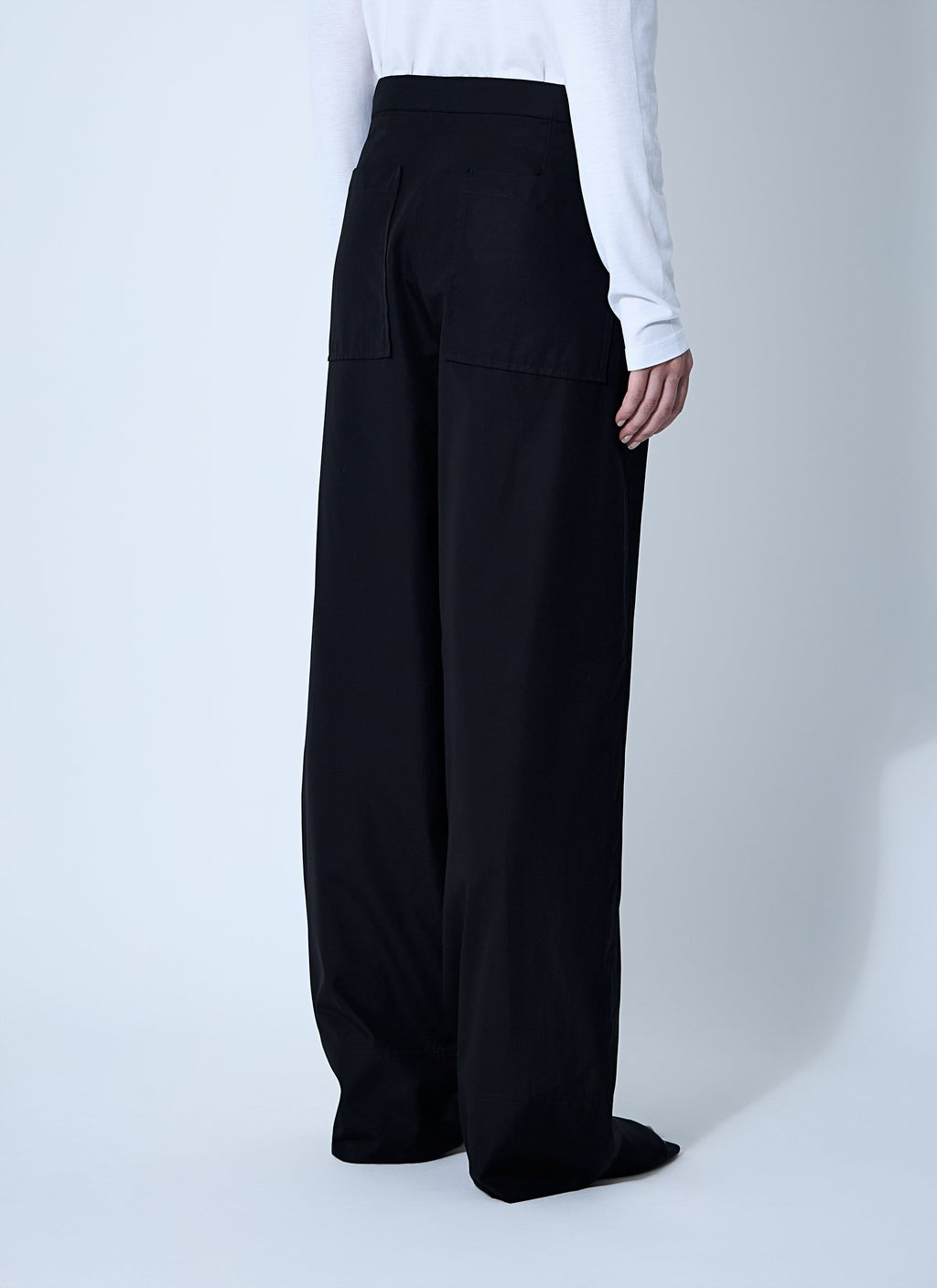Toteme Ladies Twisted Seam Pants black slacks trousers black