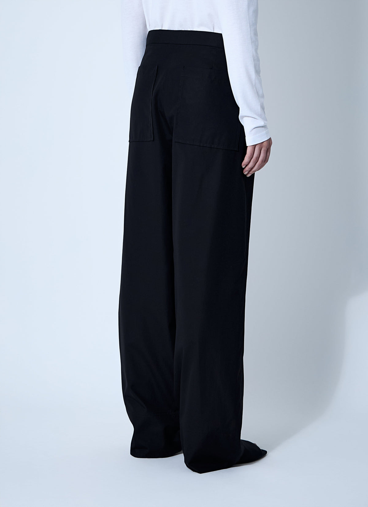 Toteme Ladies Twisted Seam Pants black slacks trousers black