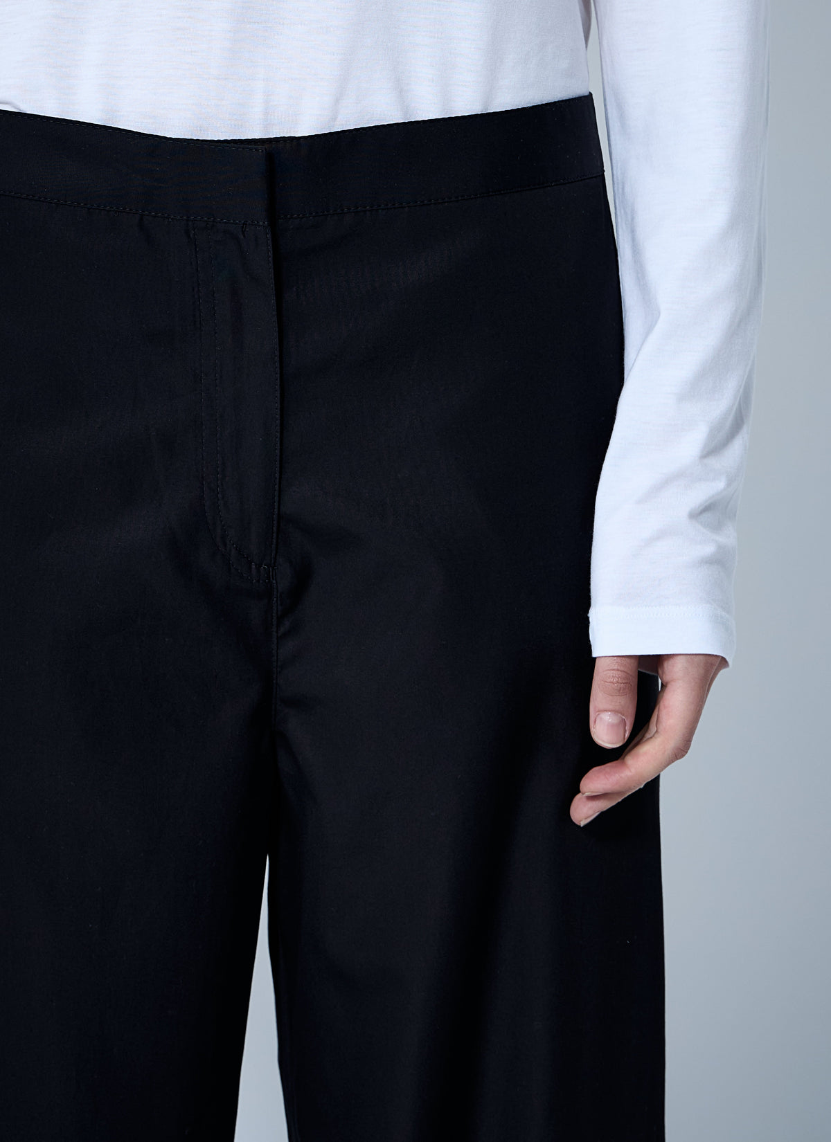 Toteme Ladies Twisted Seam Pants black slacks trousers black