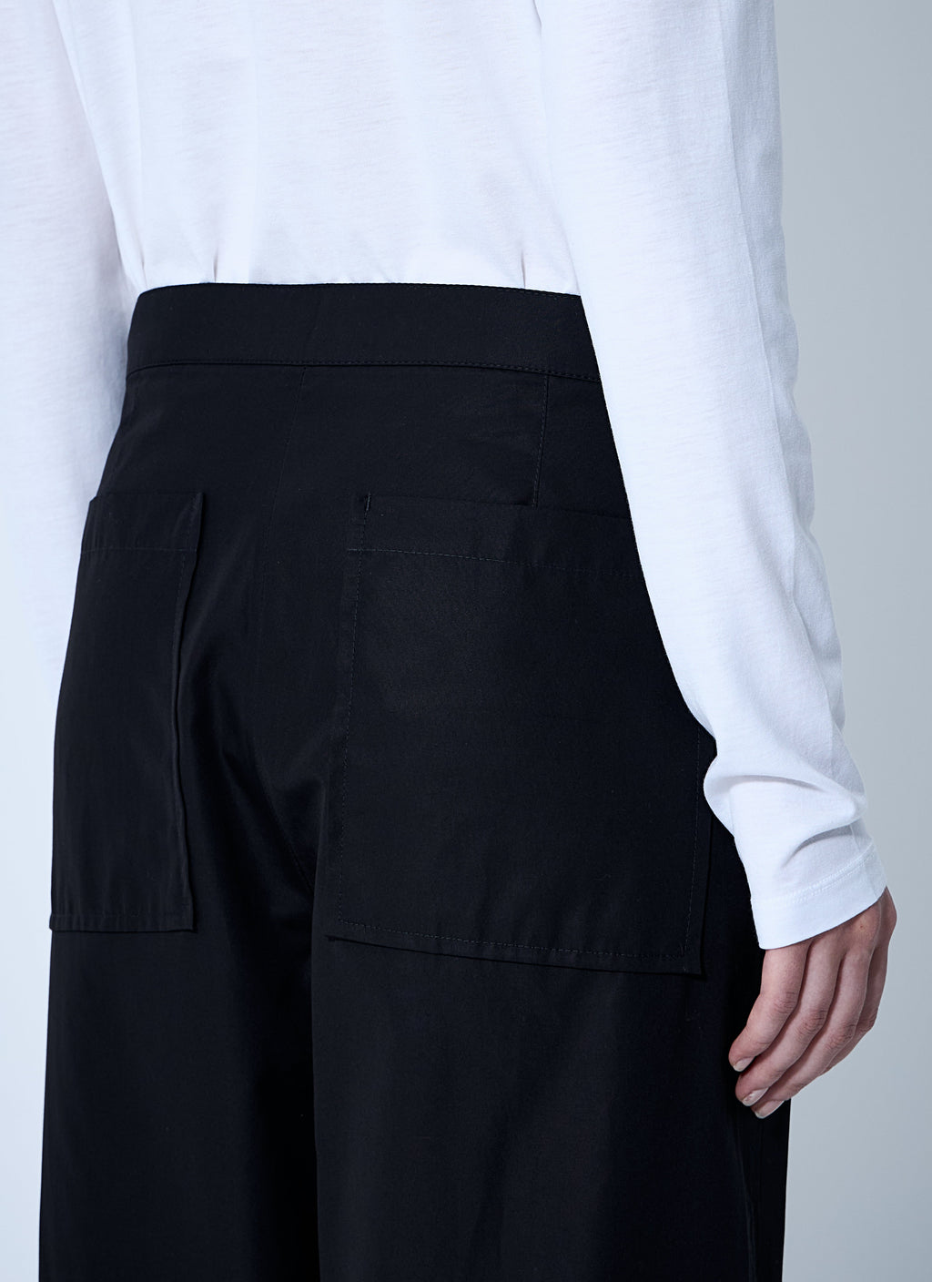 Toteme Ladies Twisted Seam Pants black slacks trousers black