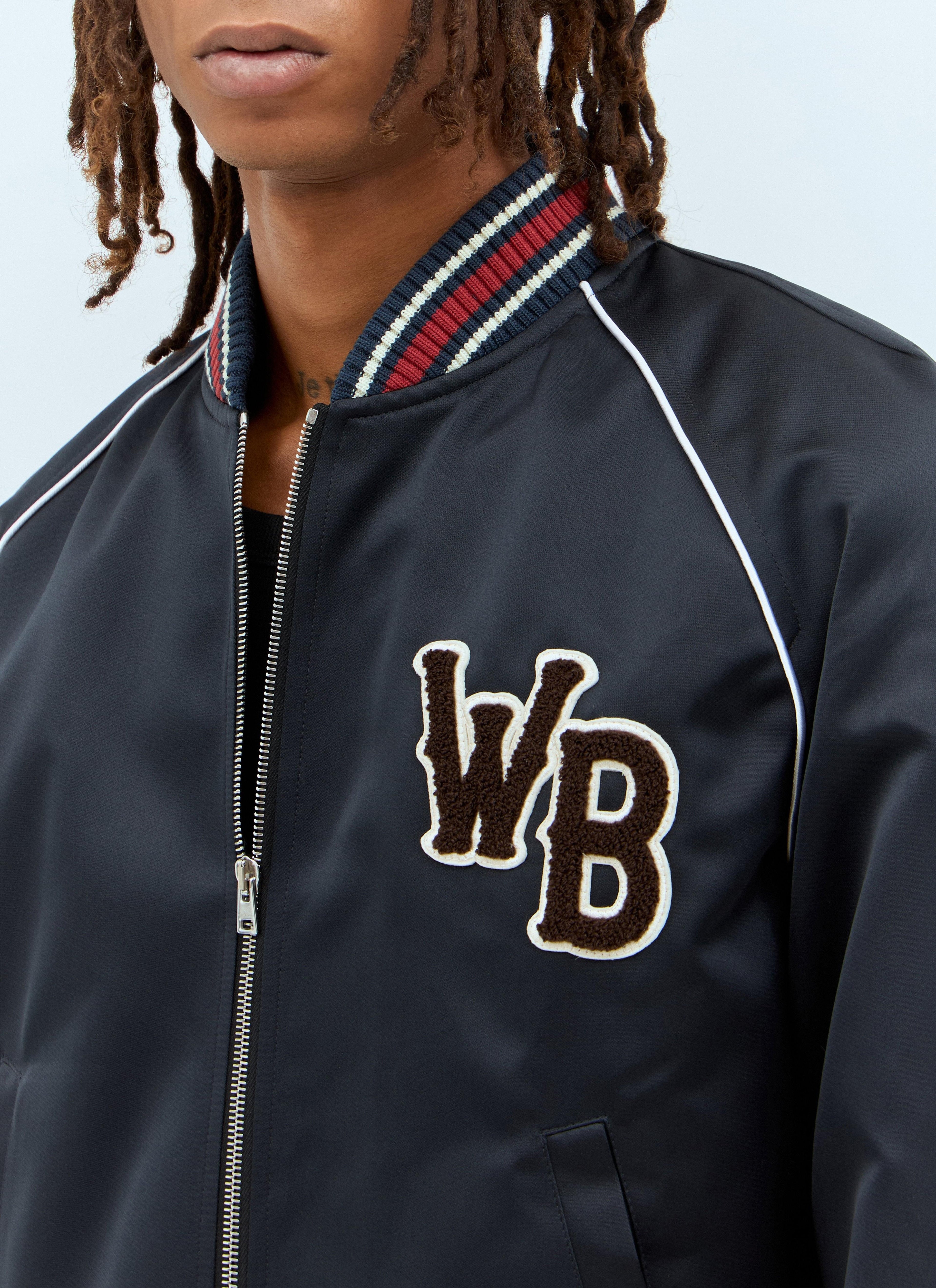 Wales Bonner Men's Marvel Bomber Jacket logo patch coat zip up