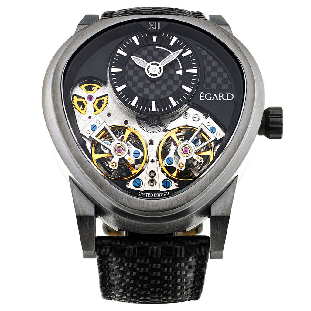 Egard Men's Quantus Carbon Beast Automatic water resistant Swiss