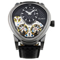 Egard Men's Quantus Carbon Beast Automatic water resistant Swiss