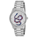 Gucci Men's G-Timeless watch silver snake