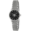 Gucci Ladies G-Timeless Bee Silver Black watch Designer Luxury