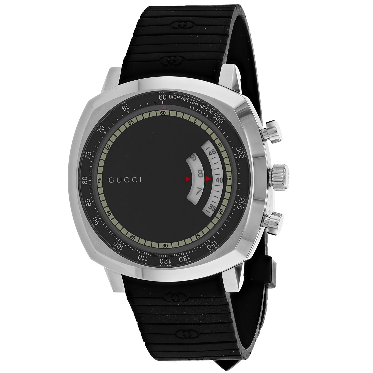 Gucci Men's Grip wrist watch black water resistant