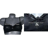 EMPORIO ARMANI Reggiseno Fascia bra 162033 30B 1B black sheer lace-Bras & Bra Sets-Emporio Armani-30B-Black-Jenifers Designer Closet