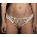 FANTASIE FAUVE designer brief XS panty latte lace $58 sheer flirty-Clothing, Shoes & Accessories:Women's Clothing:Intimates & Sleep:Panties-Fauve-XS-cream-Jenifers Designer Closet