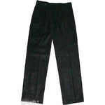 BARBARA BUI Paris trouser slacks pants 36 $683 silky sheen striped-Pants-Barbara Bui-36-Black sheen-Jenifers Designer Closet