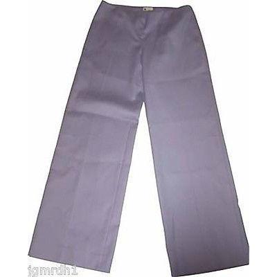 COLOMBO pants designer slacks trousers 46 X 33 lavender wide leg flare-Pants-Colombo-46-Lavender-Jenifers Designer Closet