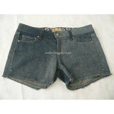 PAIGE Premium Denim cutoff blue jean shorts 28 Silver Lake two-tone-Shorts-Paige Premium Denim-28-Blue-Jenifers Designer Closet