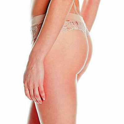 WACOAL Bloom thong 7 L panty lace mahogany 842237 luxury sassy-Panties-Wacoal-Large-7-Mahogany (tan)-Jenifers Designer Closet
